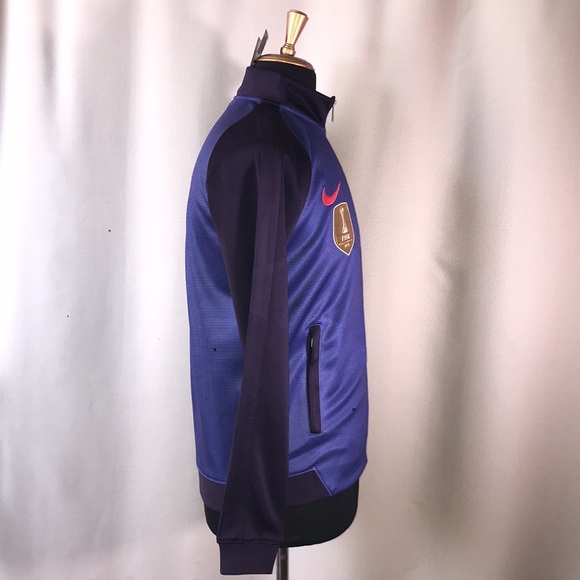 FC Barcelona Nike Full Zip Training Jacket - Picture 6 of 11